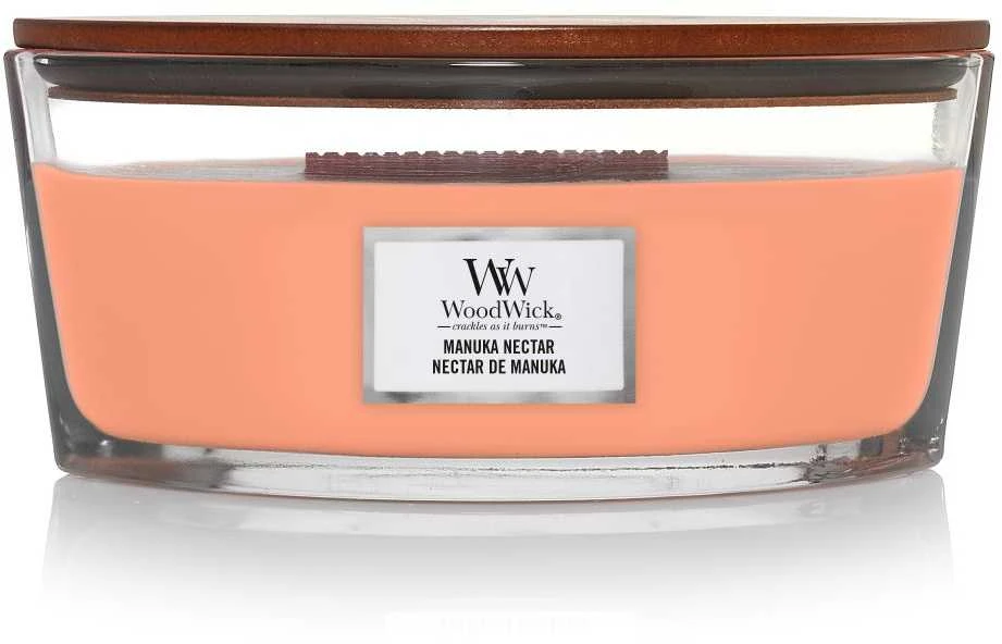 WoodWick Aromatinė žvakė (Manuka Nectar), 453,6 g