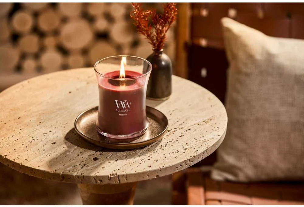 WoodWick Aromatinė žvakė (Rouge Oud), 275 g