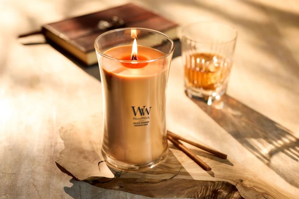 WoodWick Golden Bourbon 610g