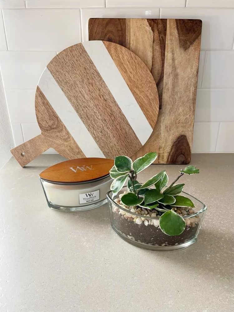 WoodWick Aromatinė žvakė (White Teak), 453,6 g