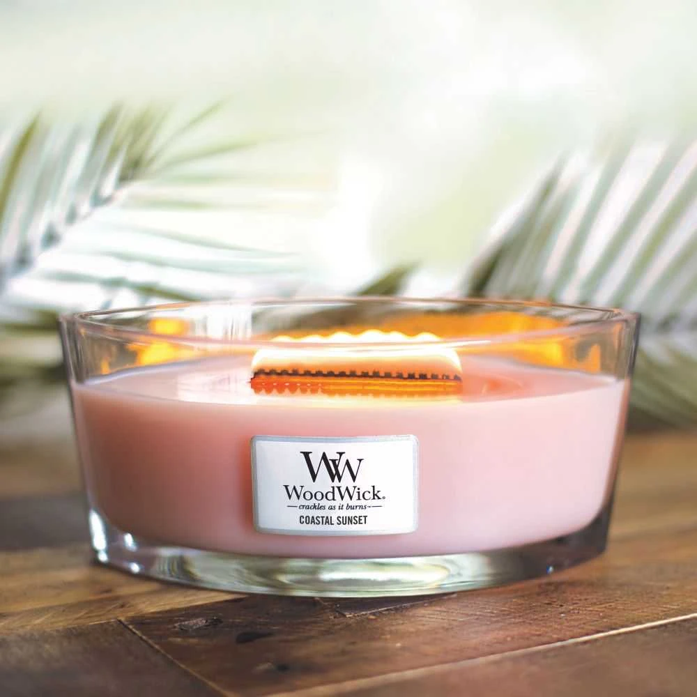 WoodWick Aromatinė žvakė (Coastal Sunset), 453,6 g