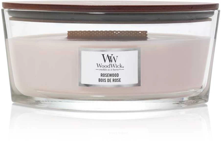 WoodWick Aromatinė žvakė (Rosewood), 453,6 g