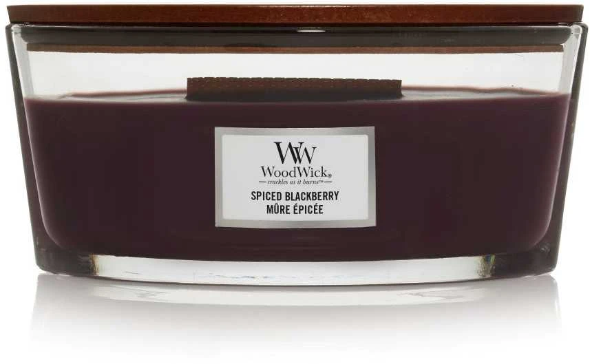 WoodWick Aromatinė žvakė (Spiced Blackberry), 453,6 g
