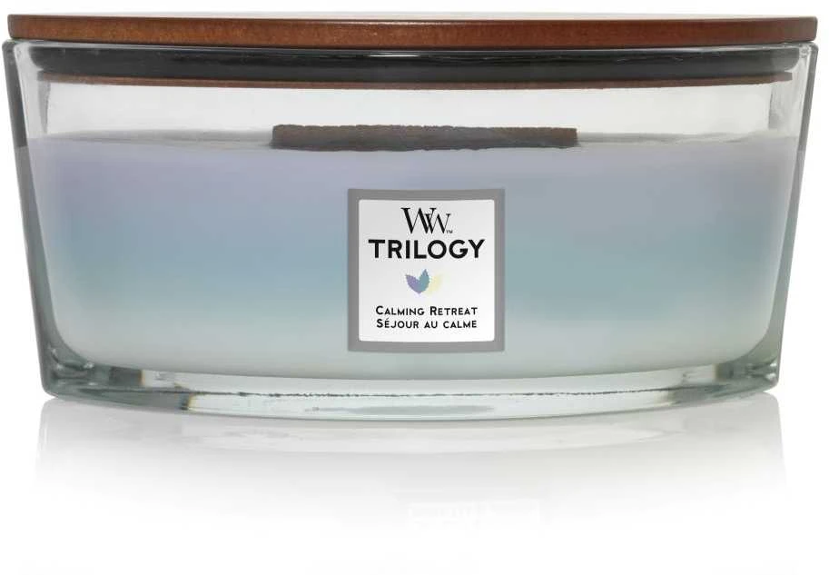 WoodWick Aromatinė žvakė (Calming Retreat), 453,6 g