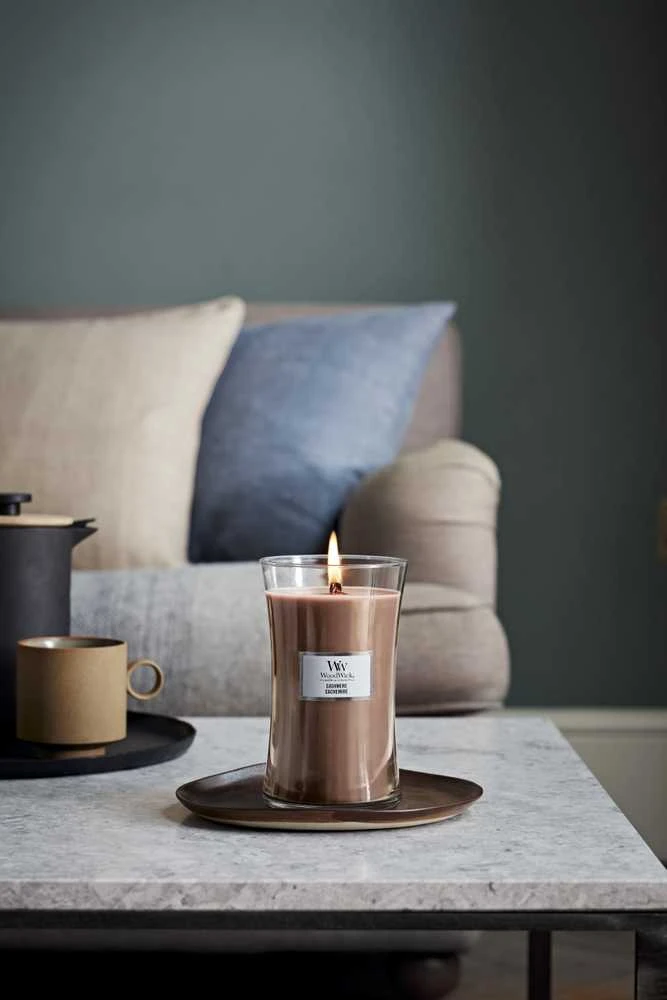 WoodWick Aromatinė žvakė (Cashmere), 609,5 g