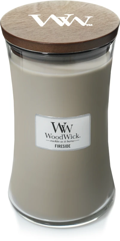 WoodWick Aromatinė žvakė (Fireside), 609,5 g