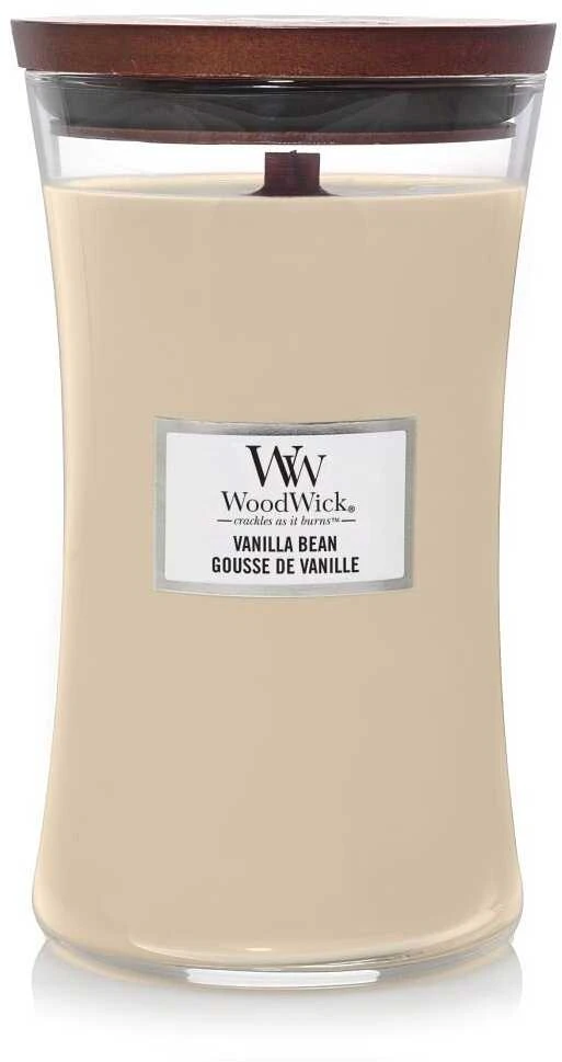 WoodWick Aromatinė žvakė (Vanilla Bean), 609,5 g