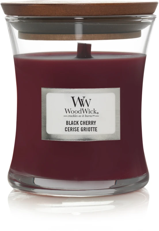 WoodWick Aromatinė žvakė (Black Cherry), 275 g