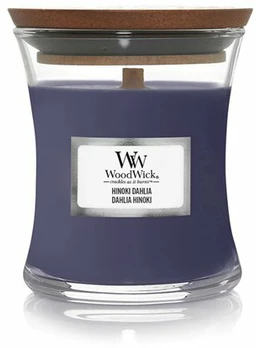 WoodWick Aromatinė žvakė (Hinoki Dahlia), 85 g