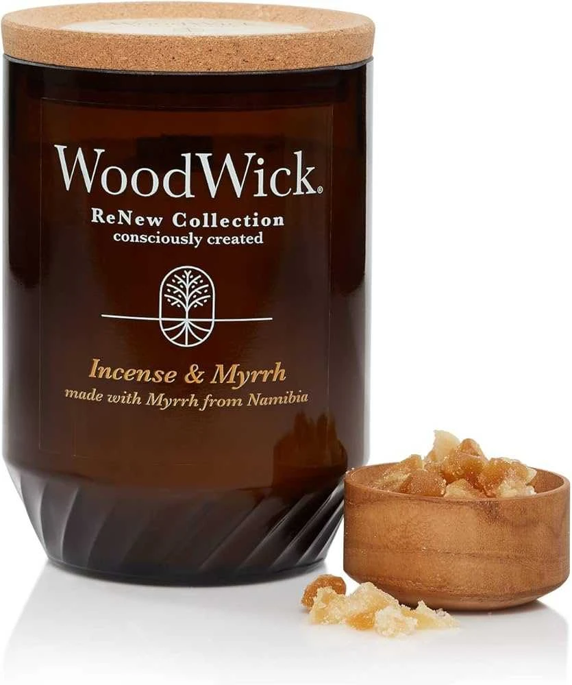 Woodwick Aromatinė žvakė (Incense & Myrrh), 368g