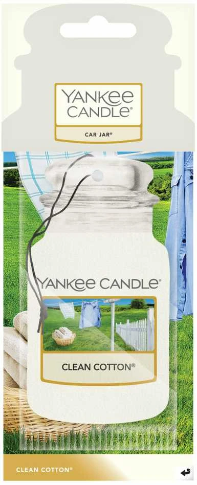 Yankee Candle Car Jar Clean Cotton