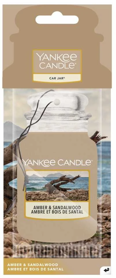 Yankee Candle Amber & Sandalwood Car Jar