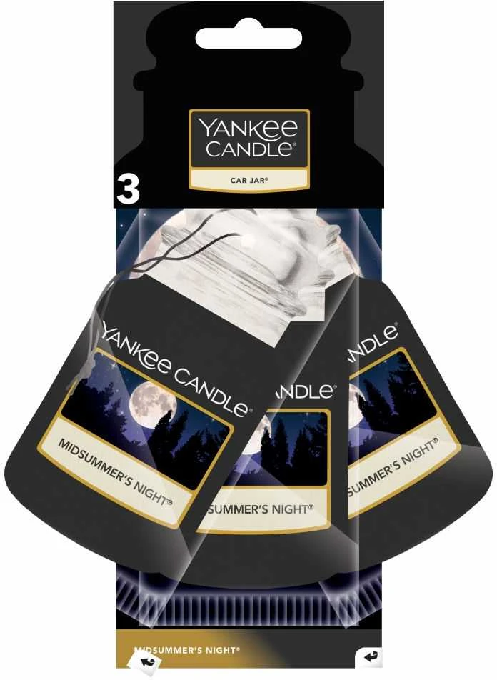 Yankee Candle kvapiųjų žvakių rinkinys automobiliui „Midsummer's Night“