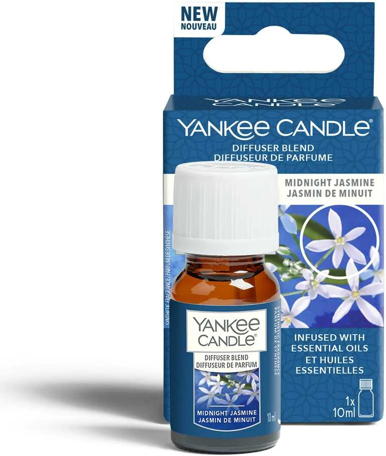 Yankee Candle Midnight Jasmine Diffuser Blend, 10 ml