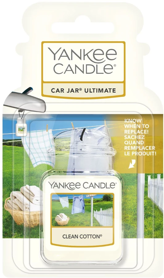 „Yankee Candle“ žvakė automobiliui su medvilniniu indeliu, 24 g