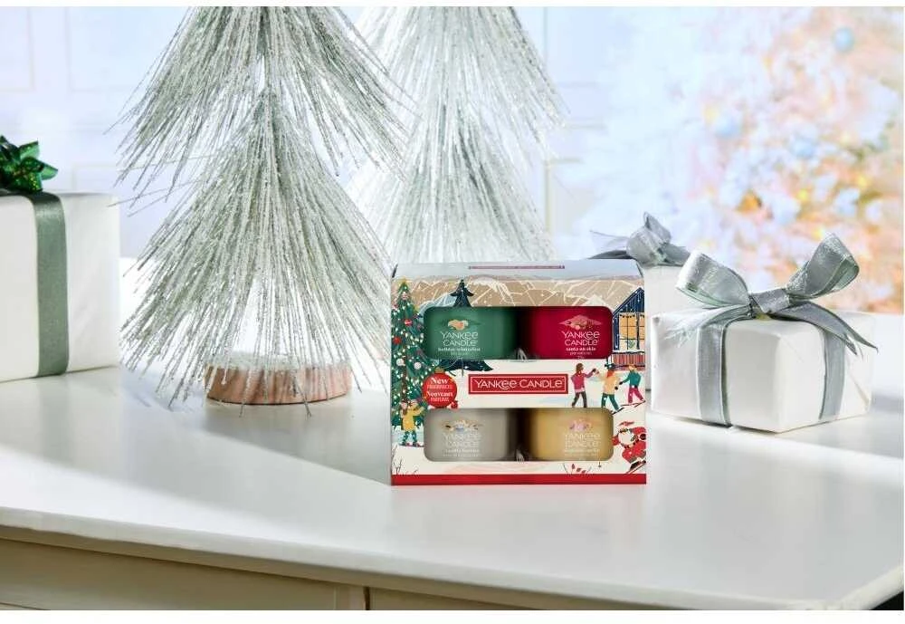 Yankee Candle žvakutės „Apres Ski Rinkinys“ 4 vnt.