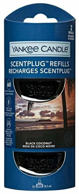 Yankee Candle Kvapų papildymas ScentPlug prietaisui – Juodas Coconut (2vnt)