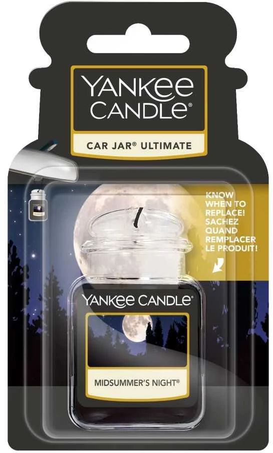 Yankee Candle kvapioji žvakė „Midsummer's Night“ automobilio stiklainyje, 24 g