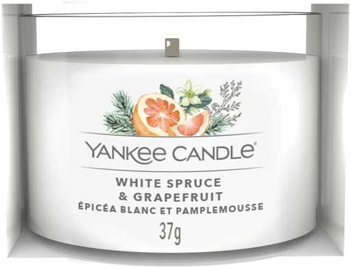 Yankee Candle Baltas eglės ir greipfruto skonio gėrimas 37 g