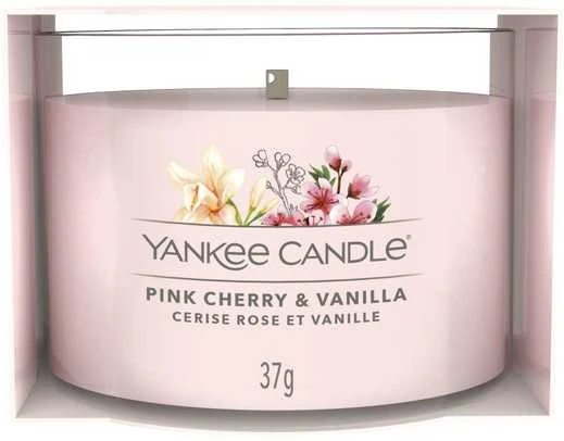 Yankee Candle Rožinė vyšnių ir vanilės kvapo žvakė