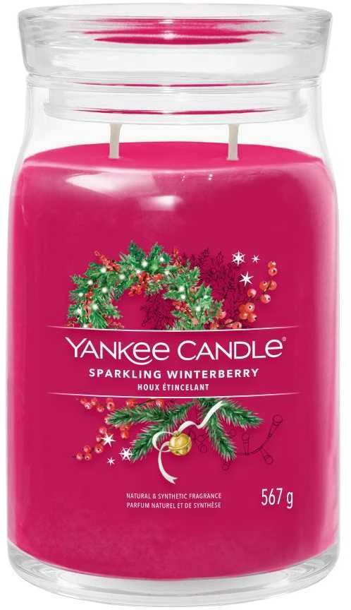 Yankee Candle Sparkling Winterberry 567 g
