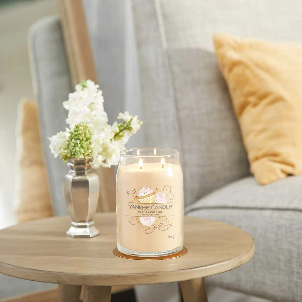 „Yankee Candle“ firminė vanilinio keksiuko kvapioji žvakė
