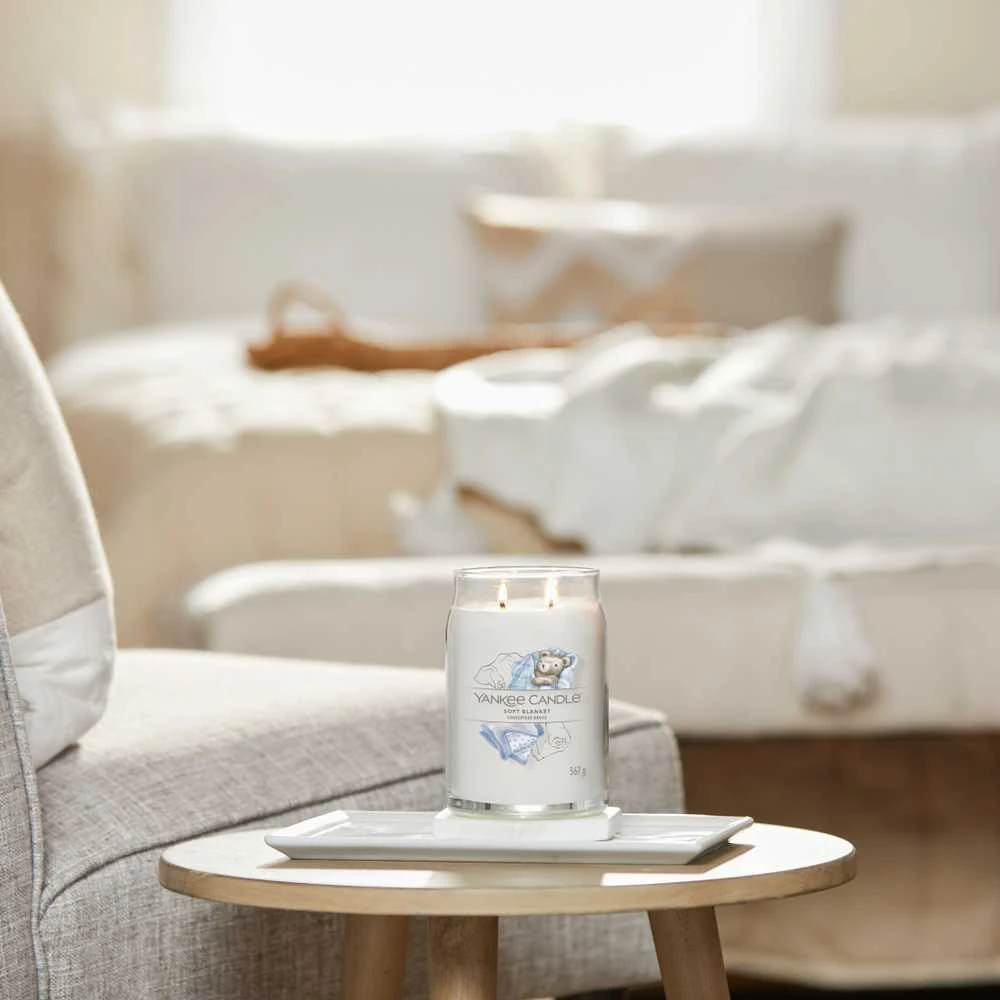 „Yankee Candle“ kvapioji žvakė „Signature Soft Blanket“