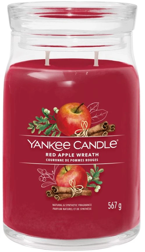 Yankee Candle Yankee žvakė Raudona obuolių vainikas 567 g