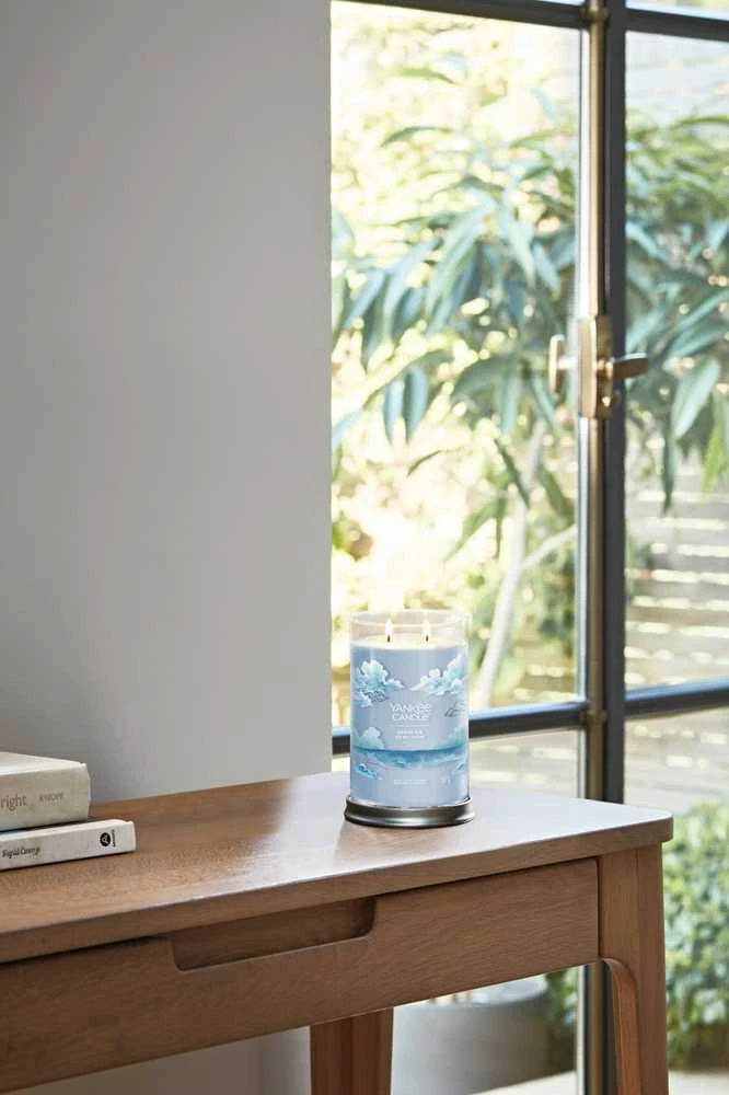 Yankee Candle Aromatinė žvakė Signature tumbler large Ocean Air 567 g