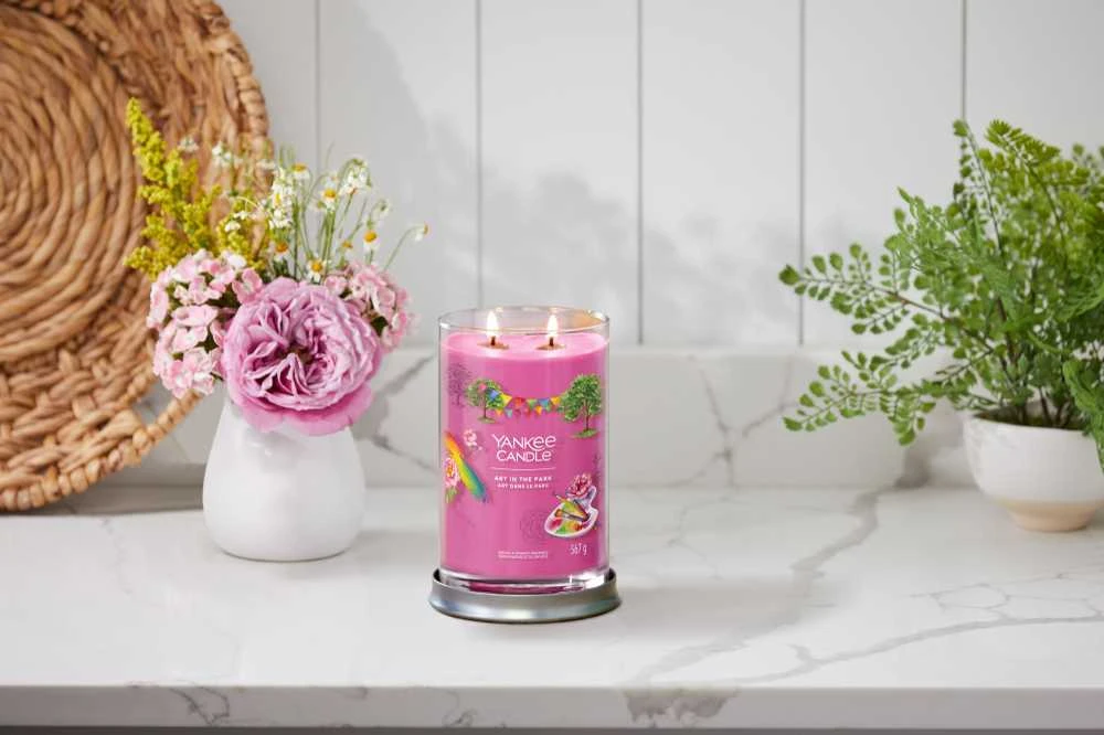 Yankee Candle Aromatinė žvakė Signature tumbler large Art In The Park 567 g