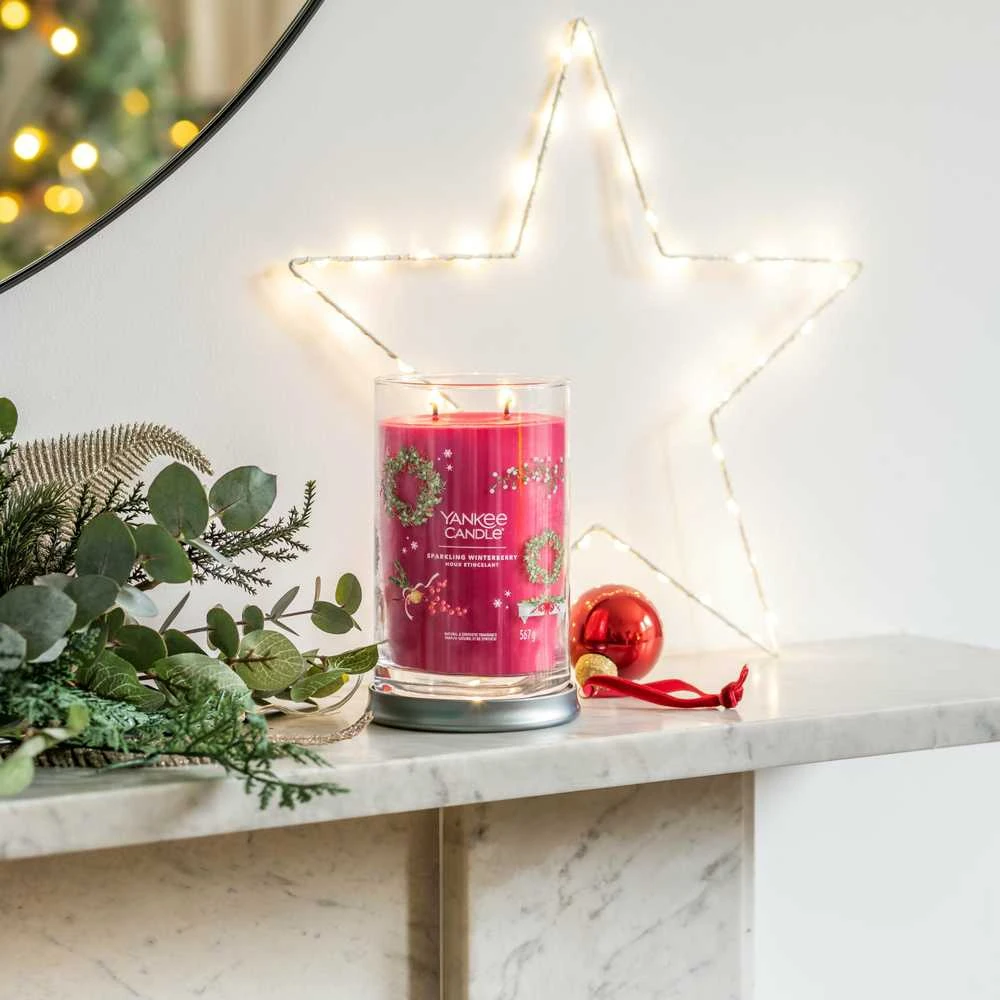 Yankee Candle Sparkling Winterberry 567 g