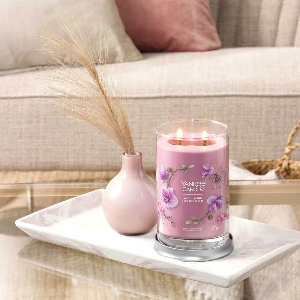Yankee Candle Aromatinė žvakė Signature tumbler large Wild Orchid 567 g