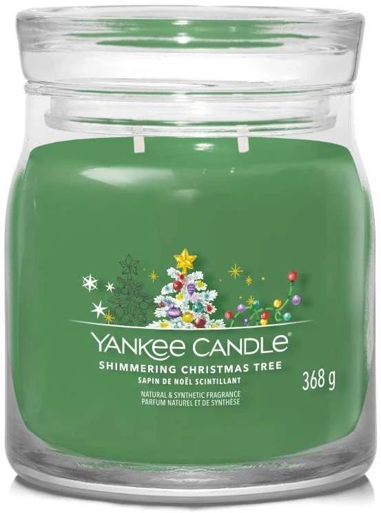 Yankee Candle Shimmering Kalėdų eglutė 368 g