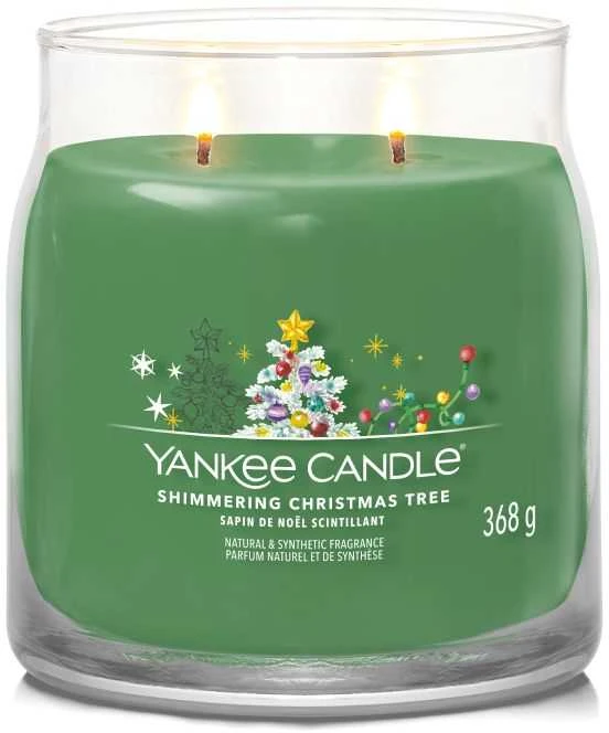 Yankee Candle Shimmering Kalėdų eglutė 368 g