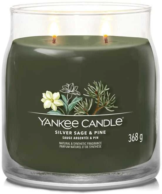 Yankee Candle Sidabrinis šalavijas ir pušis 368 g