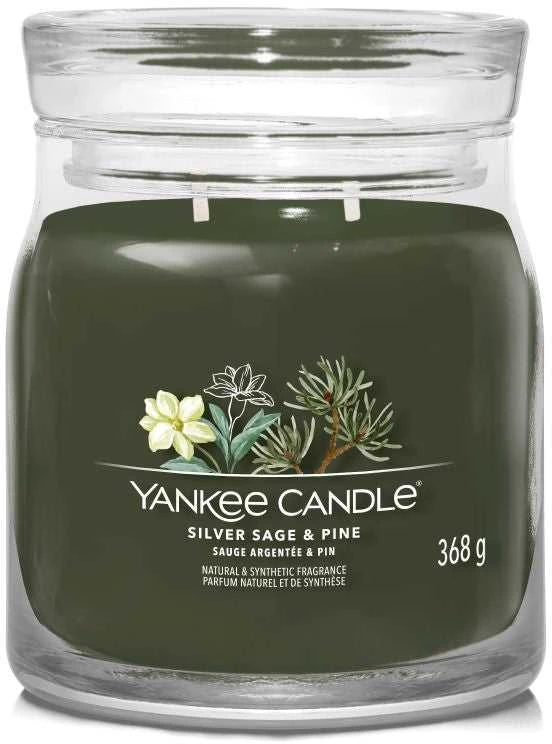Yankee Candle Sidabrinis šalavijas ir pušis 368 g