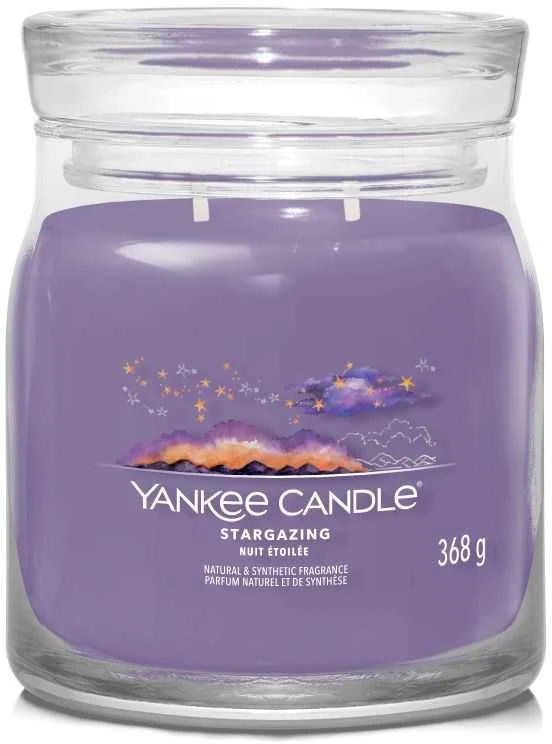 Yankee Candle Aromatinė žvakė Signature glass medium Stargazing 368 g