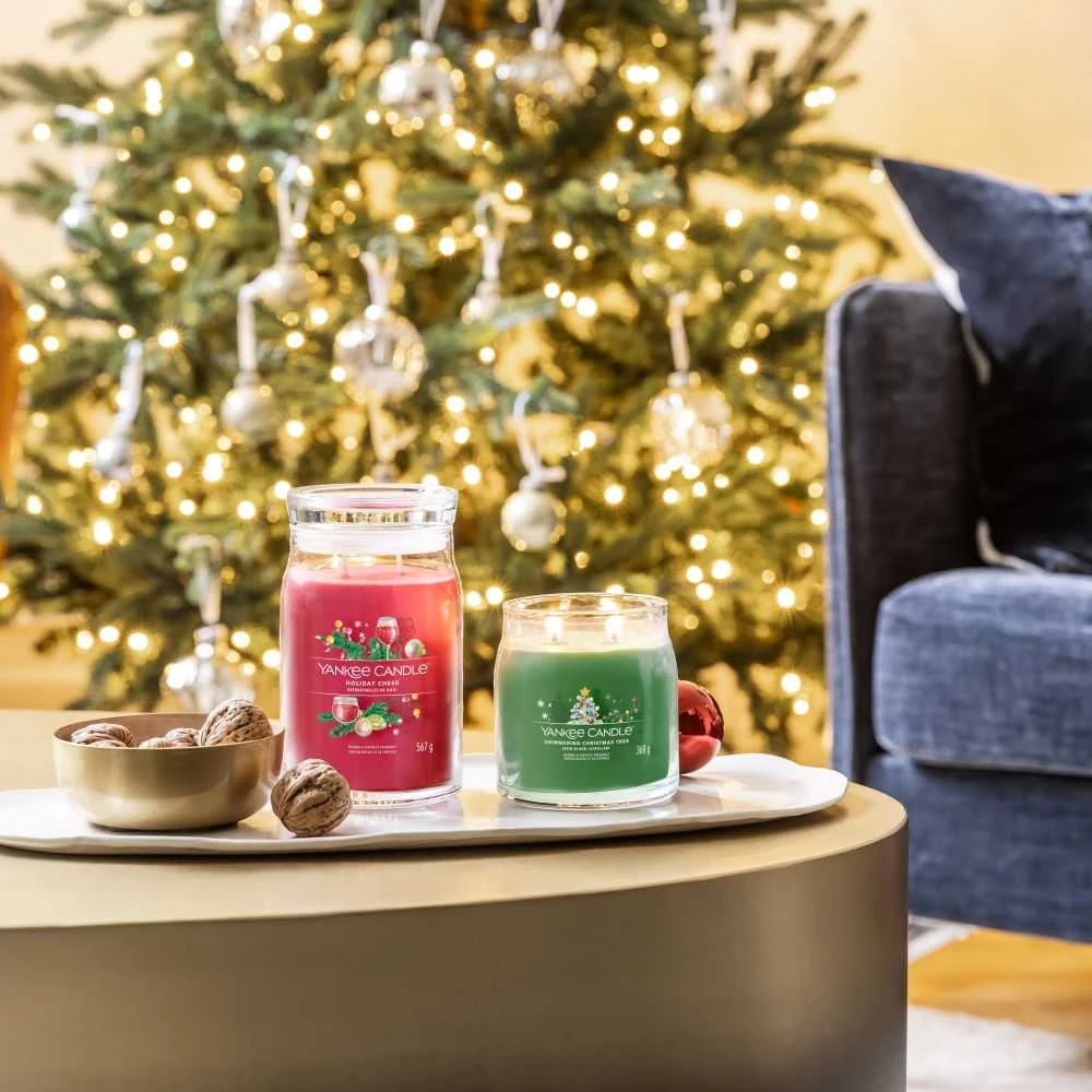 Yankee Candle Shimmering Kalėdų eglutė 368 g