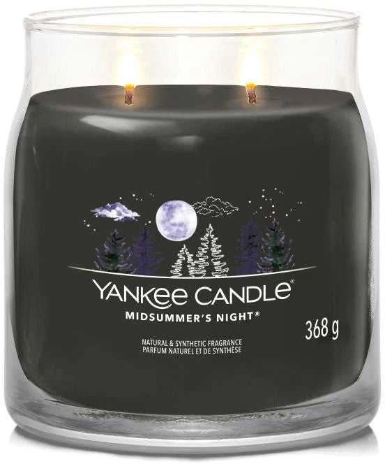 Yankee Candle Aromatinė žvakė Signature glass medium Midsummer´s Night 368 g