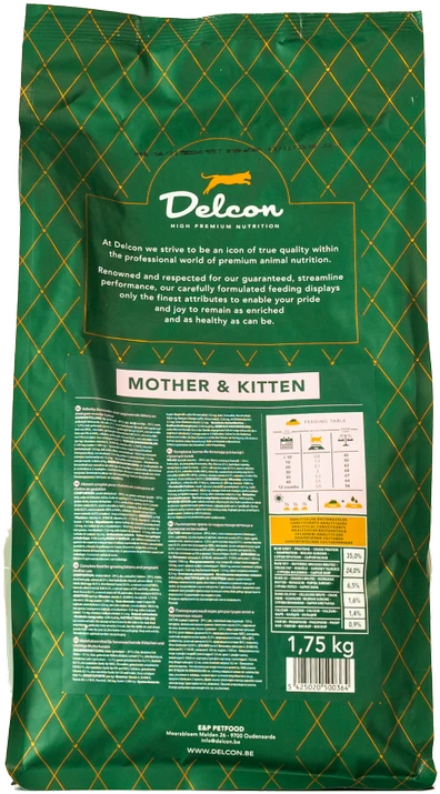 Visavertis pašaras mažiems kačiukams ir besilaukiančioms katėms KITTEN, 1.75 kg