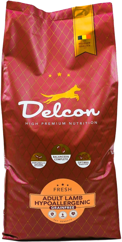 Visavertis begrūdis hipoalerginis pašaras alergiškiems šunims HYPOALLERGENIC su ėriena / 10 kg