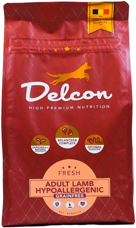 Visavertis begrūdis hipoalerginis pašaras alergiškiems šunims HYPOALLERGENIC su ėriena / 3kg