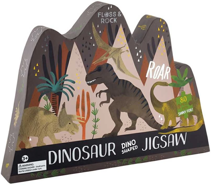 Rock Dėlionė, Dinozaurai, 80 det.