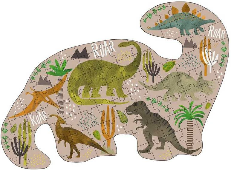 Rock Dėlionė, Dinozaurai, 80 det.