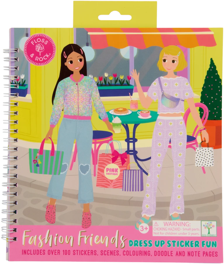 Knygelė su 100 lipdukų Dress up prie baseino