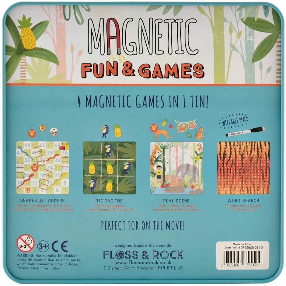 Rock Magnetinis žaidimas, Džiunglės 4 in 1