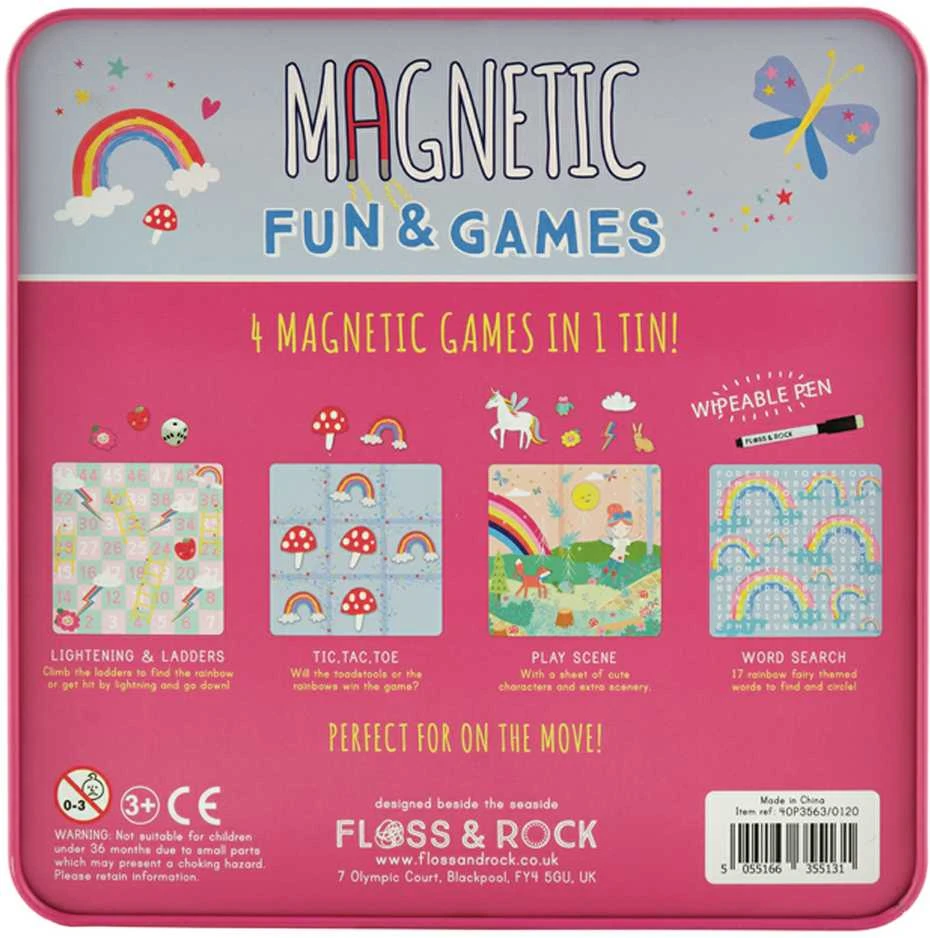 Rock Magnetinis žaidimas, Vaivorykštės fėja 4 in 1