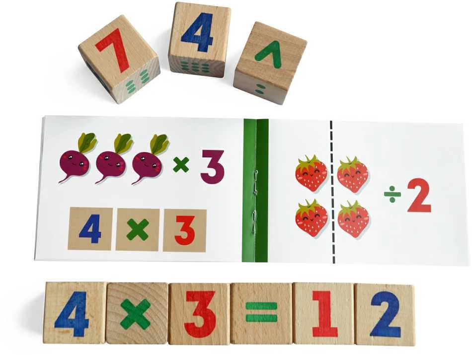 Igroteco žaidimas, Matematinės kaladėlės, 2+