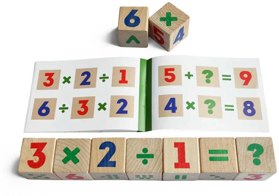 Igroteco žaidimas, Matematinės kaladėlės, 2+