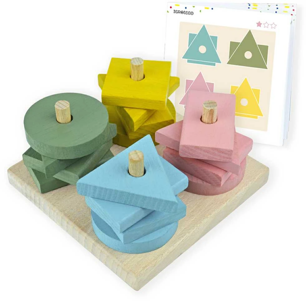 Igroteco žaidimas, Mokausi geometrines formas